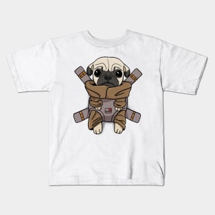 Pug Baby Dog Kids T-Shirt